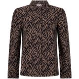 Zoso - Blouse Jasmine - Mocha-navy - Dames