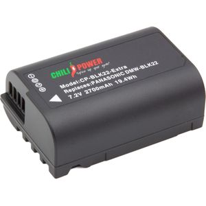 ChiliPower accu DMW-BLK22 voor Panasonic - Extra Power