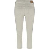 Red Button - Suze Streep Capri Broek - Beige - Katoen