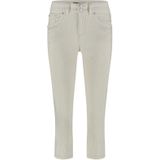 Red Button - Suze Streep Capri Broek - Beige - Katoen