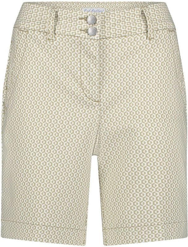 Red Button Korte Broek Ava Fancy - Dot Print Met Steekzakken