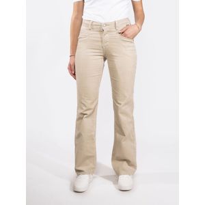 Bibette - 10W Cord - Ribbroek - Groffe Rib - Hoge Taille