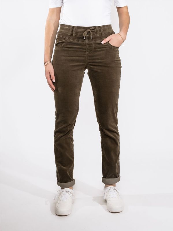 Red Button - Tessy Velvet - Broek - Hoog Taille - Zacht en Elastisch