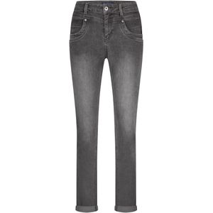 Red Button - High Waist Slim Fit Jeans - Grijs Denim