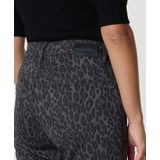 Red Button - Kim Leopard L32 - Jeans - Grijs - High Waist Flared
