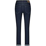 Red Button Blue Denim Jeans Slim Fit Dames