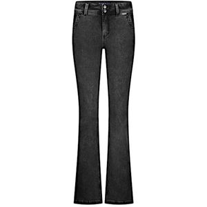 Red Button - Bibette - Flared Jeans - Zwart Denim - High Waist