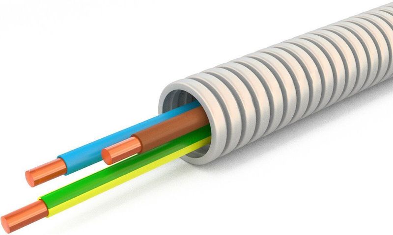 Flexibele Buis - 50 Meter - 3x2.5mm - Voorbedrade Flexbuis