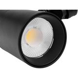 LED Railspot - Prixa Refin - Mat Zwart - 3-Fase - 20W 1600lm 36D - Helder/Koud Wit 6500K