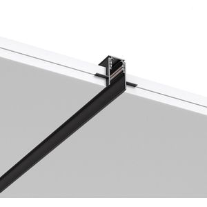 Brinton Magni - Railsysteem - Zwart - Aluminium - 1 Meter