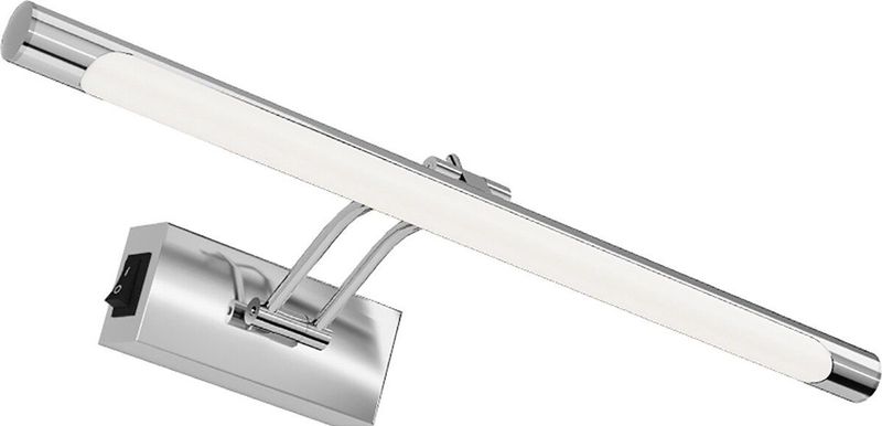 Spiegellamp - Modern - Zwart - Met LED Verlichting