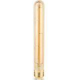 Brinton - LED Lamp E27 Buis Filament - Zeer Warm Wit 2200K - 540 Lumen