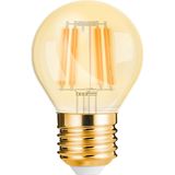 Brinton - LED Lamp E27 Kogel Filament - Amber - 4W - 360lm - 822 Zeer Warm Wit 2200K - G45