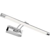 Brinton - Sarin - LED Schilderijlamp - Chroom - 8W - 700lm - Warm Wit 3000K - Kantelbaar