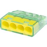 Klemgereedschap - 4-polige Steeklasklem - Transparant - 0.2-2.5 mm²