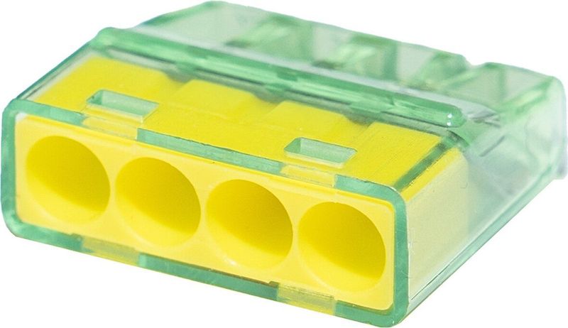 Klemgereedschap - 4-polige Steeklasklem - Transparant - 0.2-2.5 mm²