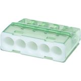 Steeklasklem - Transparant - 5-polig - 0.2-2.5 mm² - 24A - 450V