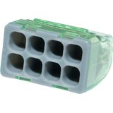 Steeklasklem - Transparant - 8-polig - 24A - 450V