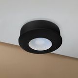 Kozolux - Bewegingssensor PIR - Zwart - 6m - Maximaal 300W - 360D - Inbouw en Opbouw