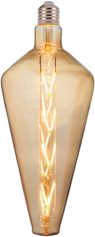 Panaro - LED Lamp - E27 Fitting - Amber - 8W - Warm Wit 2200K