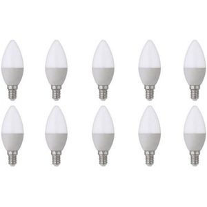 LED Lamp - Helder Wit - E14 Fitting - 6W Vermogen - 25000 Uur Levensduur