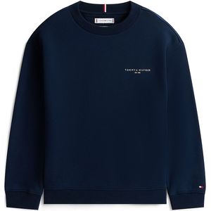 Tommy Hilfiger - Sweater - Met Ronde Hals - Zacht Sweatstof - Trendy Logo Print