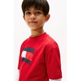 Tommy Hilfiger T-shirt KB0KB10111 Rood