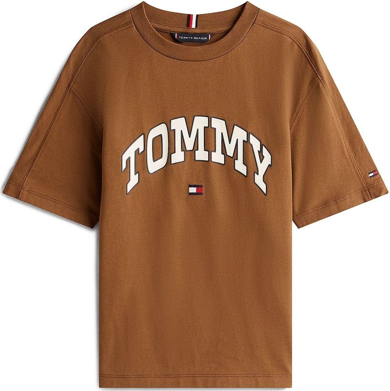 TOMMY HILFIGER Shirt  bruin / gemengde kleuren