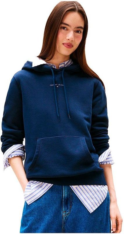 Hoodie met Logodetail