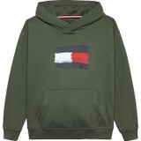 Tommy Hilfiger Hoodie KB0KB10112 Donker groen