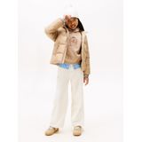 TOMMY HILFIGER - Tussenjas - Lichtbruin - Gewatteerde Jas - Met Capuchon