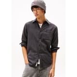 Tommy Jeans - Regular Casual Overhemd - Zwart