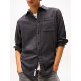 Tommy Jeans - Regular Casual Overhemd - Zwart