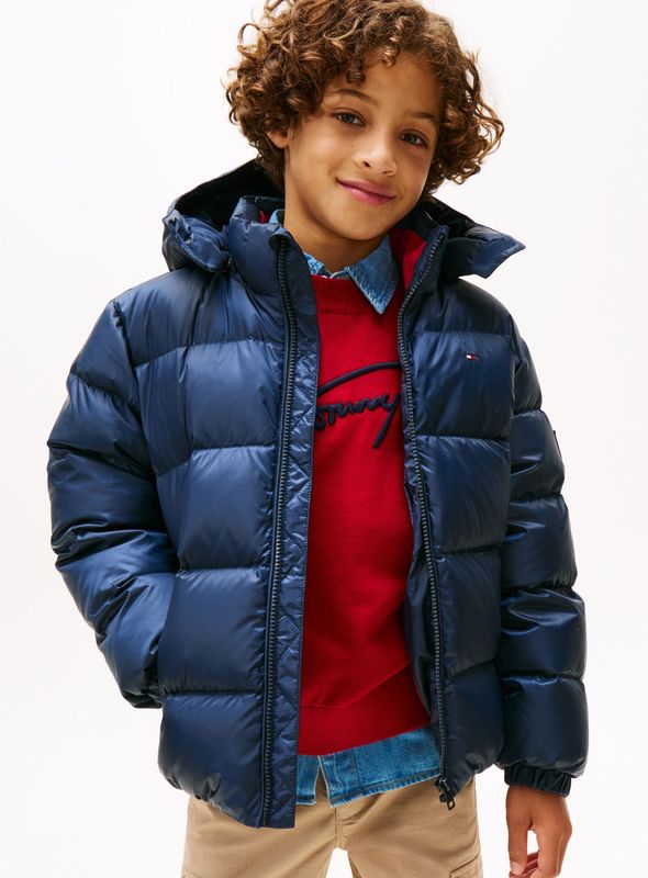 TOMMY HILFIGER Tussenjas 'Essential'  donkerblauw