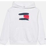 TOMMY HILFIGER Sweatshirt  donkerblauw / knalrood / wit