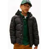 Tommy Hilfiger - Gewatteerd Jack - Regular Fit - Met Afneembare Capuchon