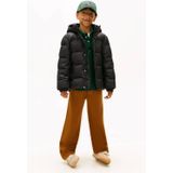 Tommy Hilfiger - Gewatteerd Jack - Regular Fit - Met Afneembare Capuchon