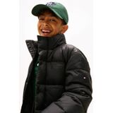 Tommy Hilfiger - Gewatteerd Jack - Regular Fit - Met Afneembare Capuchon