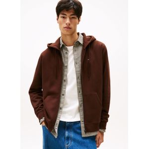 Tommy Jeans - Sweatjack - Regular Fit - Katoenmix - Effen - Met Capuchon