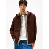 Tommy Jeans - Sweatjack - Effen - Regular Fit - Katoenmix - Met Capuchon