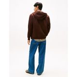 Tommy Jeans - Sweatjack - Effen - Regular Fit - Katoenmix - Met Capuchon