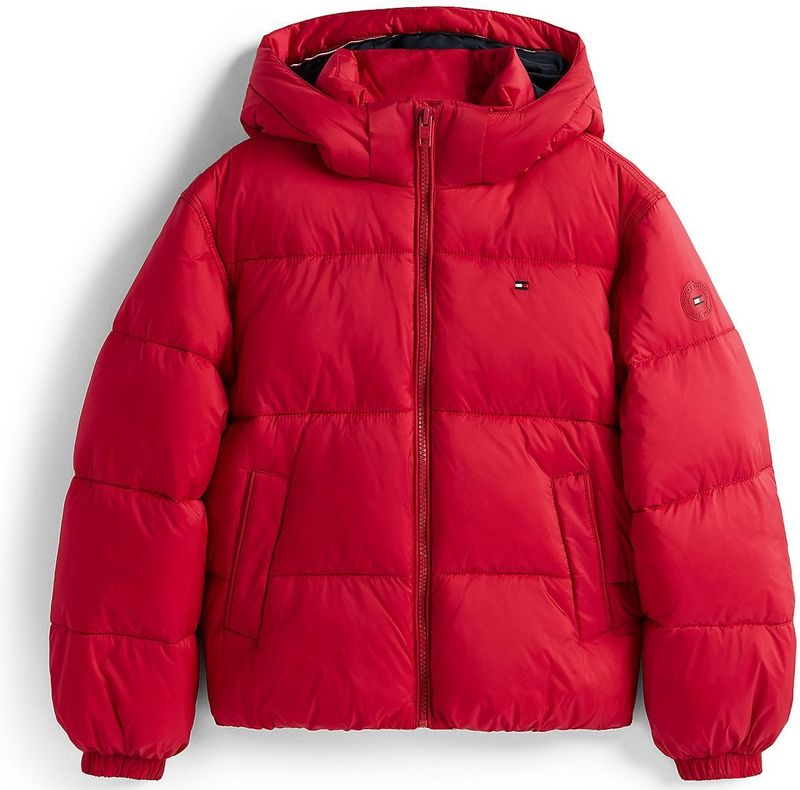 TOMMY HILFIGER Winterjas  robijnrood