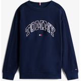TOMMY HILFIGER Sweatshirt 'VARSITY BABY'  marine