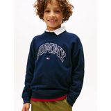 TOMMY HILFIGER Trui 'Varsity'  navy / rood / wit