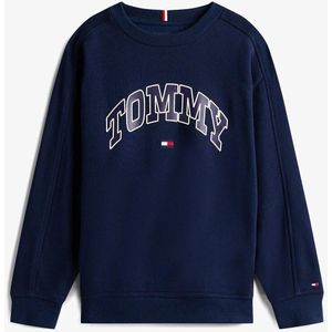 TOMMY HILFIGER Trui 'Varsity'  navy / rood / wit