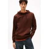 Tommy Hilfiger - Regular Fit - Hoodie - Effen - Katoenmix