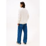 Tommy Jeans - Regular Fit - Gebreide Pullover - Effen - Puur Katoen