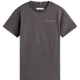 TOMMY HILFIGER Shirt  antraciet / wit