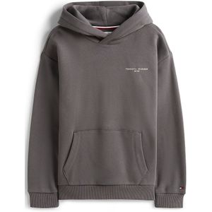 Tommy Hilfiger - Mini Corp Fleece Hoodie - Dark Storm - Kind