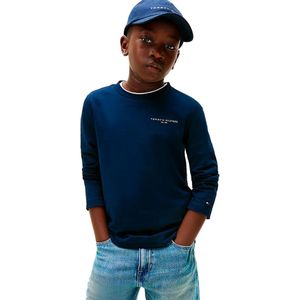 Tommy Hilfiger - MINI CORP T-SHIRT LS - Longsleeve - Dark Night Navy